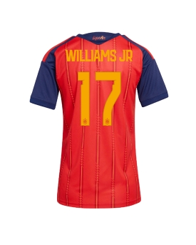 Billige Fotballdrakt Spania Nico Williams #17 Replika Hjemmedrakt Dame VM 2026 Kortermet Billige Fotballdrakt Spania Nico Williams #17 Replika Hjemmedrakt Dame VM 2026 Kortermet